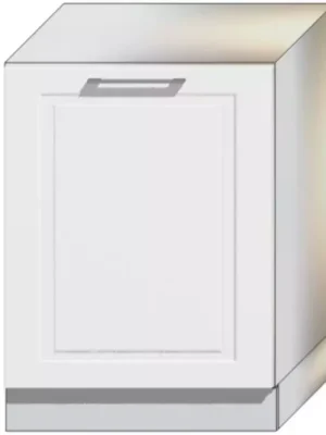 Dvířka pro vestavnou myčku Natalia 60pz bílá/lesk Zlevněný