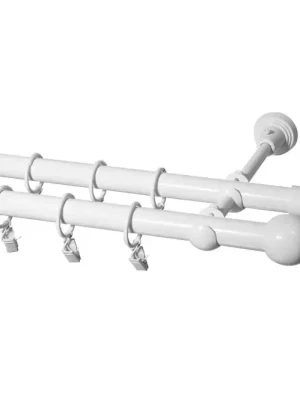 Garnýž II fi 19 bílá 220cm koule kolečko s žabkou Levný