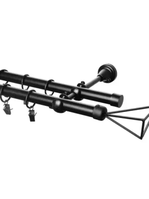 Garnýž II promo fi 19 200cm černá Space Expresní Doručení