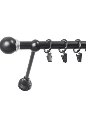 Garnýž I Stylus fi 19 černá 240cm koule saturn Autentický