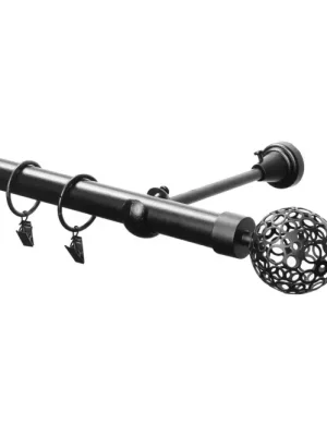 Garnýž I fi 25 černá 200cm koule dekorace Must-Have