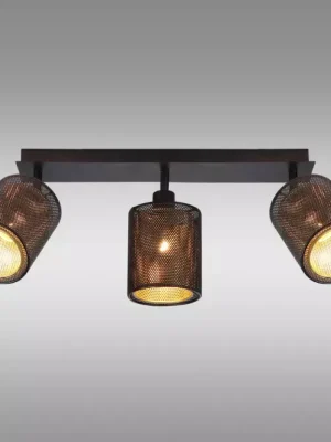 Autentický Závěsné svítidlo AUSTIN 2 Černá