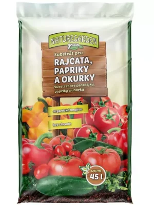 Horká Nabídka Green substrát pro rajčata , papriky a okurky 45 l