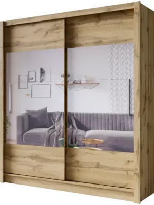 Dokud Zásoby Vydrží Skříň Roma VI 185cm Dub Wotan