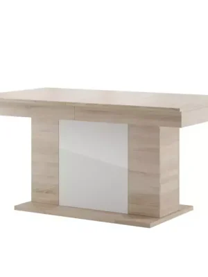 Akční Nabídka Stůl Star 06 160-410 Sonoma/Bila Lesk