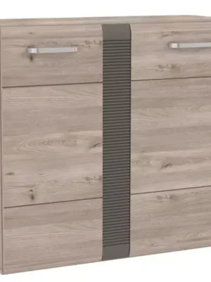 Akční Cena Komoda Locarno 90cm Dub Nealson/Šedá