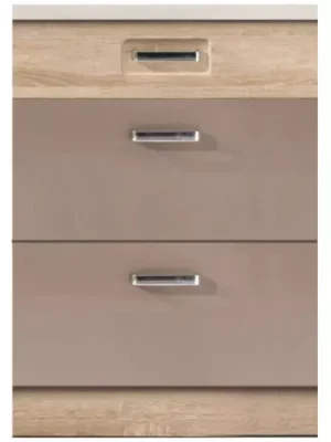 Aktuální Kuchyňská skříňka Premio 10D dub sonoma/bílá/cappuccino