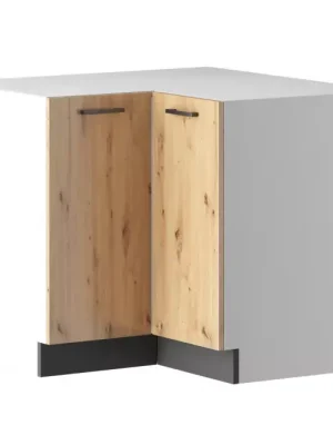 Cenově Výhodný Kuchyňská skříňka Clara DRP grafitově šedá/dub artisan