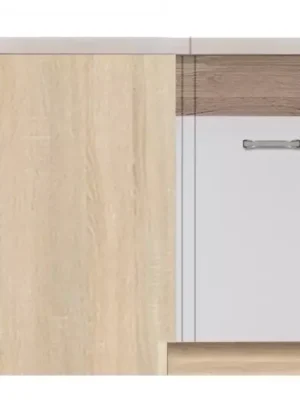 Časově Omezené Kuchyňská skříňka Econo 14D Dub Sonoma/Bílý/San Remo
