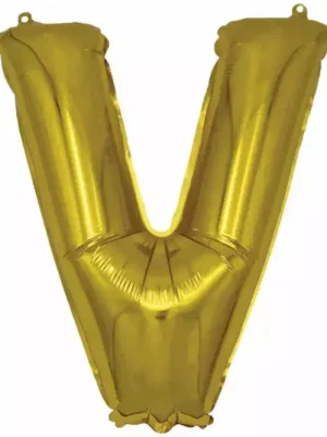 Balón písmeno „V” 30cm My Party 44448122 Akční Cena