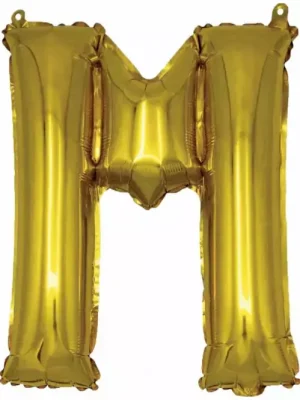 Časově Omezené Balón písmeno „M” My Party 30cm 44448113