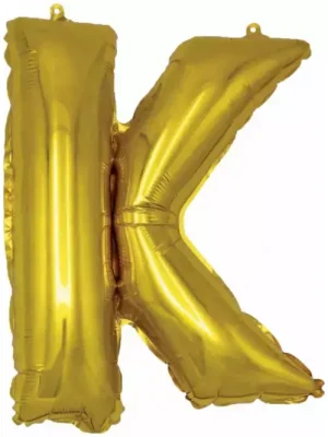 Autentický Balón písmeno „K” My Party 30cm 44448111