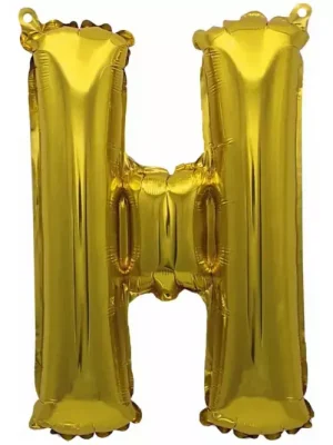 Balón písmeno „H” My Party 30cm 44448108 Akční Nabídka