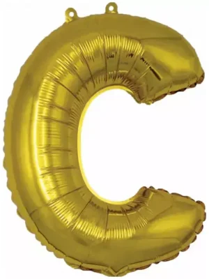 Balón písmeno „C” My Party 30cm 44448103 Horká Nabídka