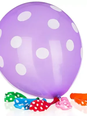 Bezpečná Platba Balónky puntíky sada 6ks 4445060