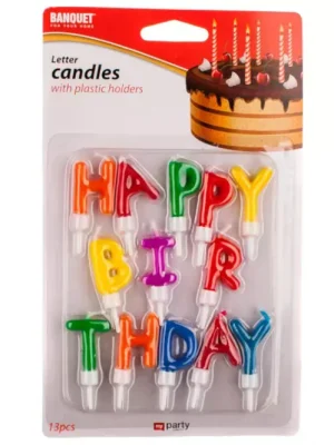 Horká Nabídka Svíčky Hapy Birthday 13 ks4430240