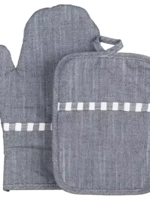 Chňapka Denim šedá 10005858 Aktuální