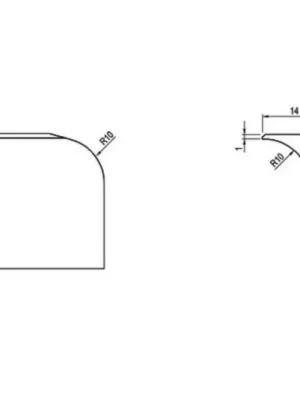 Alu Lištaa Rohová Kronospan 28 TG04.0416.07.035 Objednat Nyní