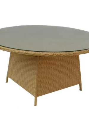 Expresní Doručení Stůl z umělého ratanu Olaf béžový