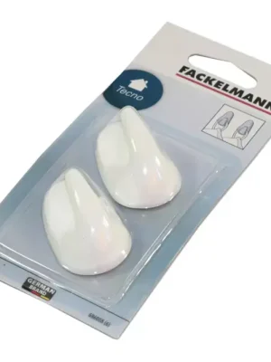 Háčky ovál bílé 5cm 686008 Must-Have